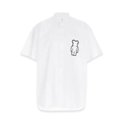 COMME des GARCONS SHIRT x BERBRICK Short Sleeve Shirt "White"