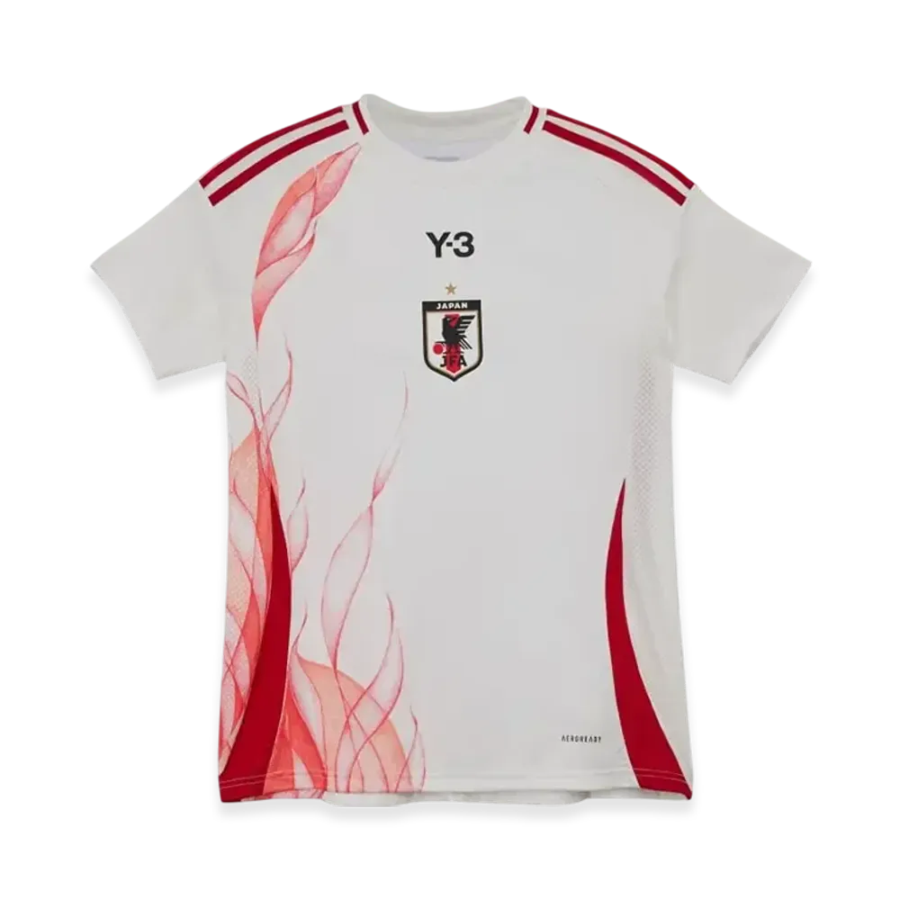 Y-3 Japan Women's Soccer Football Team 2024 Away Replica Jersey "Core White"
