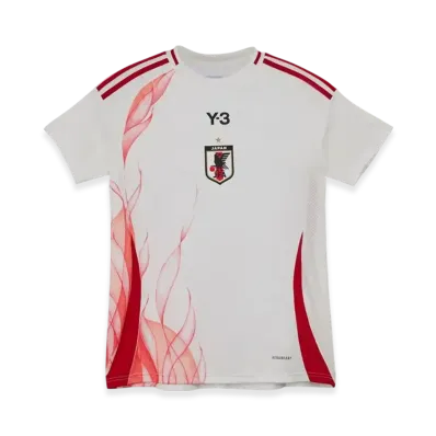 Y-3 Japan Women's Soccer Football Team 2024 Away Replica Jersey "Core White"