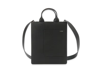 Valextra Boxy Small Tote "Black"