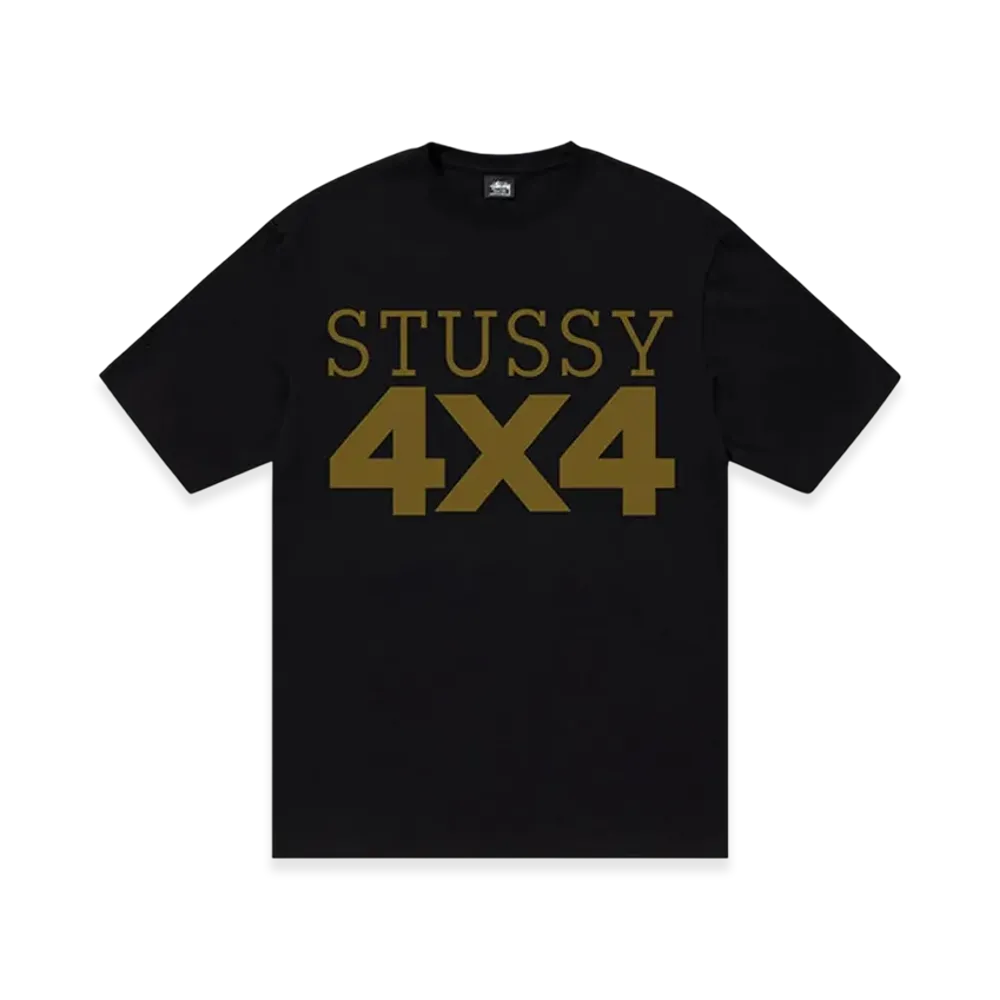 Stussy 4x4 Tee "Black"