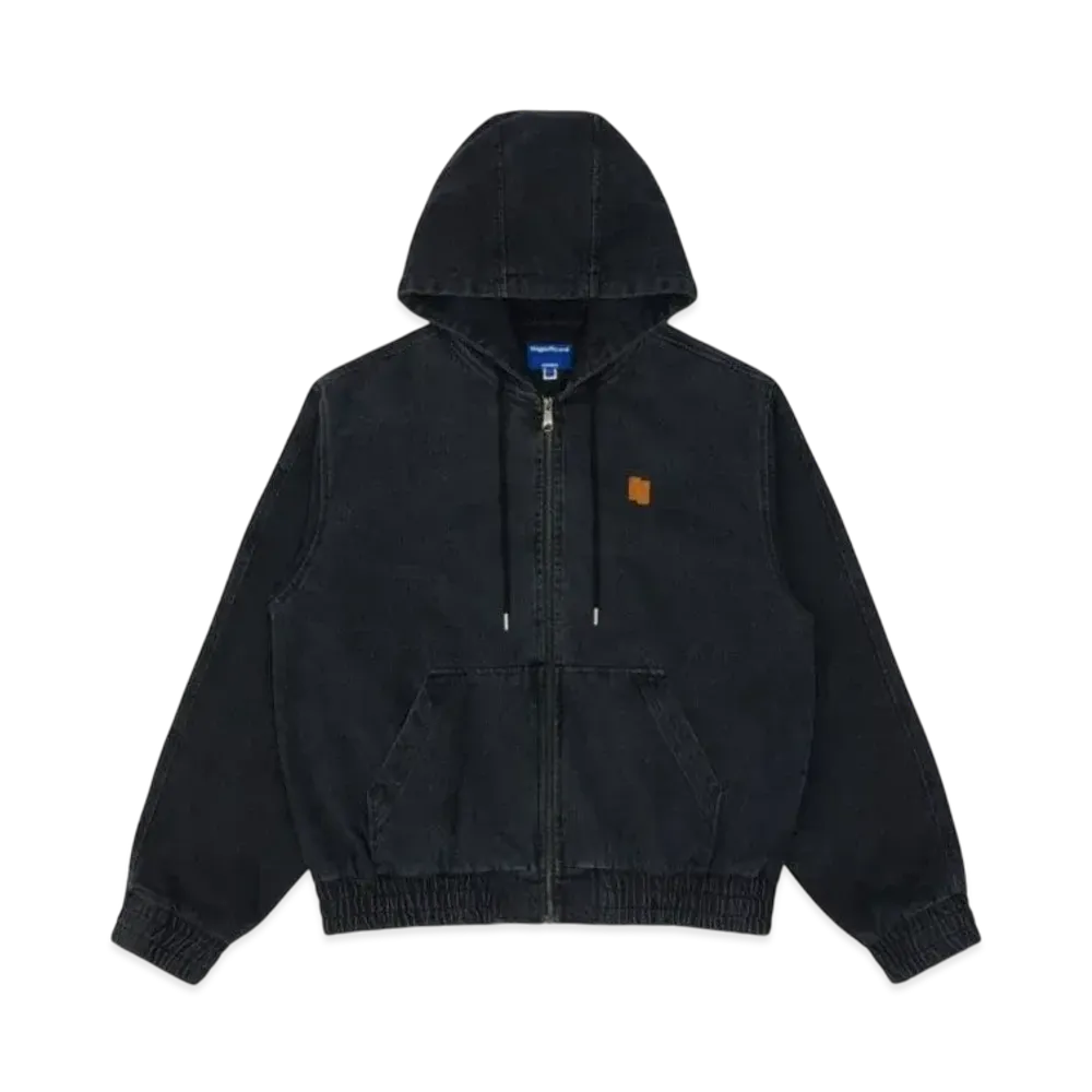 ADERERROR Tag Hooded Work Jacket 01 "Black"