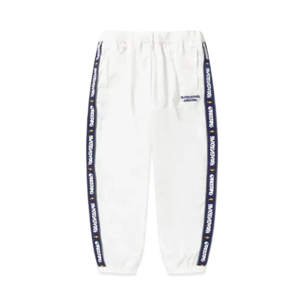 Black Eye Patch x Careering Track Pants "White"