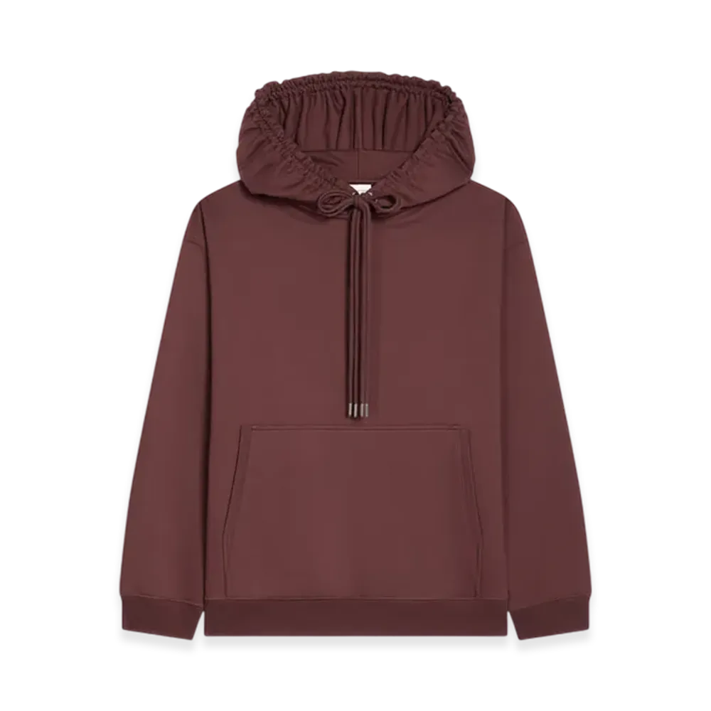 DRIES VAN NOTEN Loose Fit Hoodie "Burgundy"