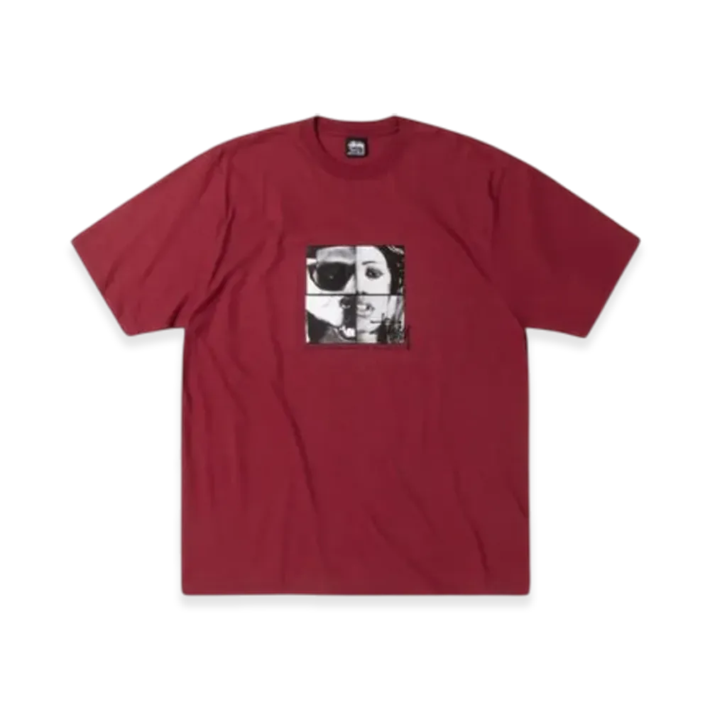 ステューシー パーソナリティーズ Tシャツ "ワイン"