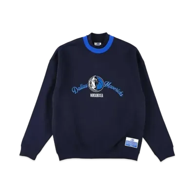 WIND AND SEA x NBA Double Neck Sweat Shirt "Dallas Mavericks"