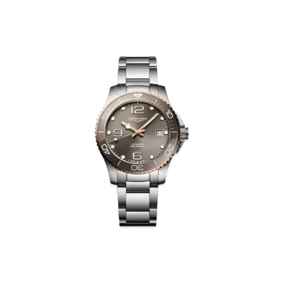 Longines Hydro Conquest 39.00mm "Sun Ray Gray/Stainless Steel/Ceramic" L3.780.3.78.6
