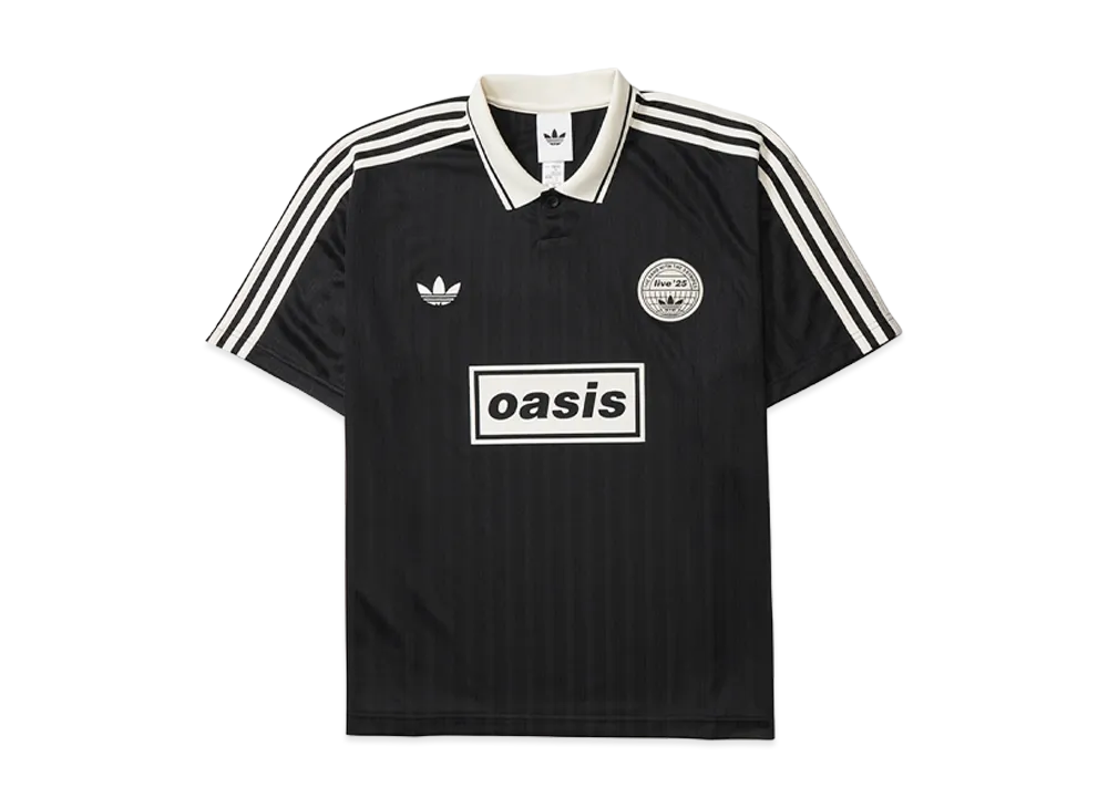 adidas x Oasis Live '25 Tokyo Japan Tour Jacquard Jersey (Japan Exclusive) "Black"