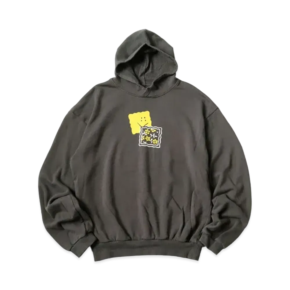 KAPITAL 30 Fleece Hood Sweat "Charcoal"