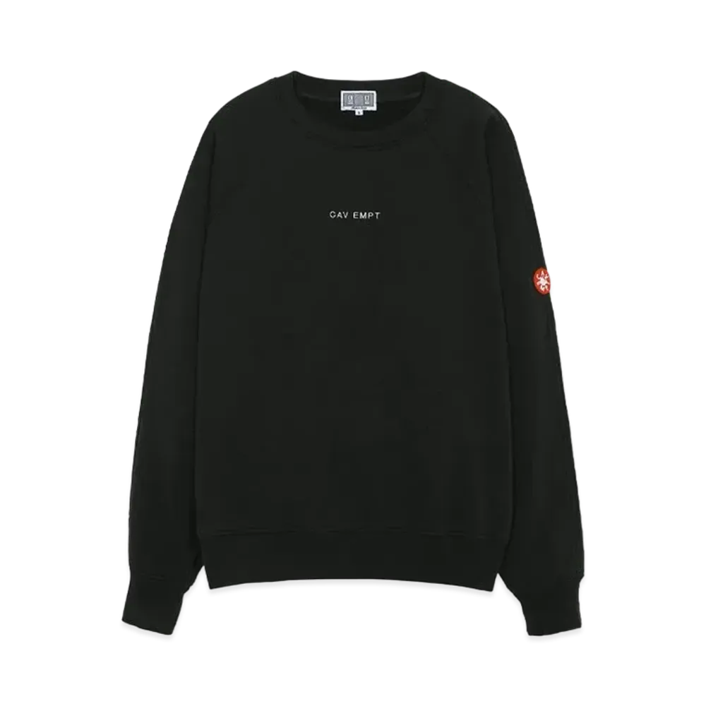 Cav Empt (C.E) :::::: ><< :+: ><< ><< BIG CREW NECK "Black"