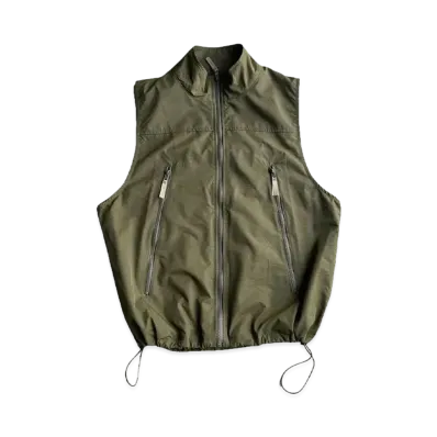 BALLSY.BROTHERS amphibious nylon vest "Khaki"