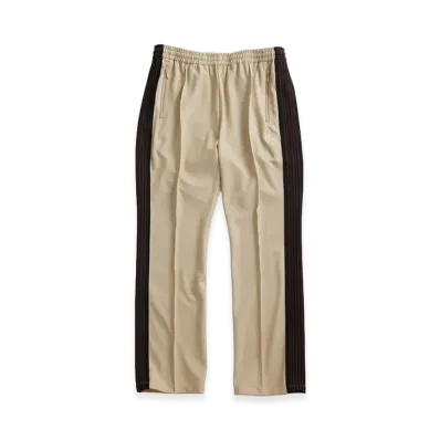 NEEDLES x WILD LIFE TAILOR Narrow Track Pant Cavallry Twill "Beige"