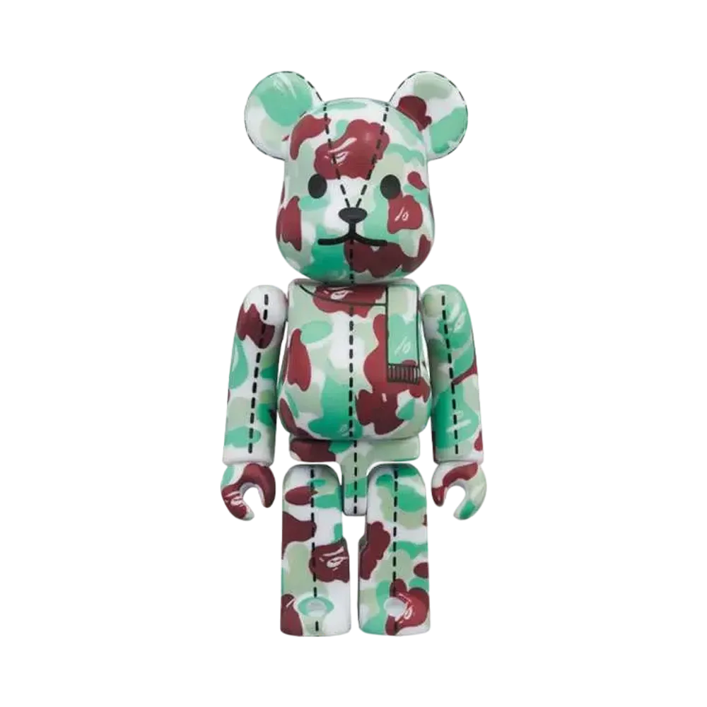 Bearbrick A BATHING APE® 28TH ANNIVERSARY CAMO#1