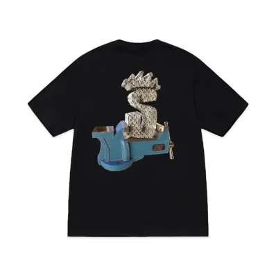 Stussy Tuff Stuff Tee "Black"