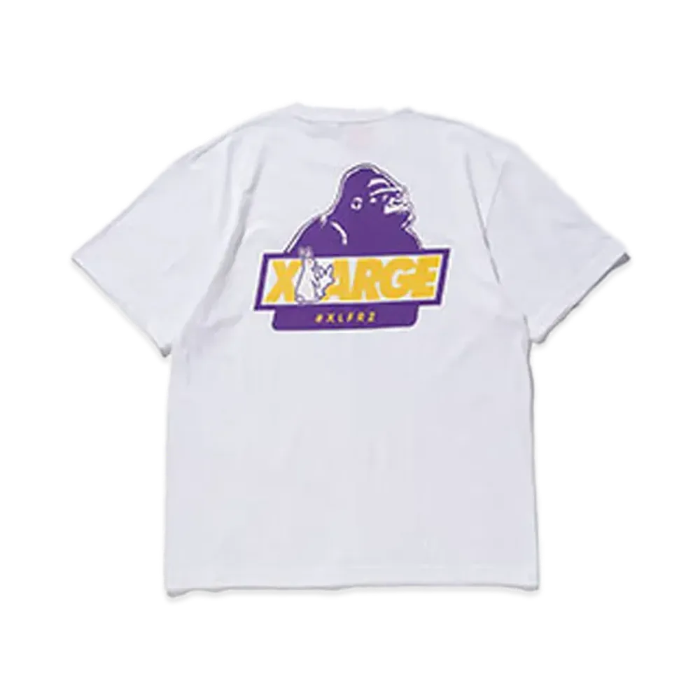 XLARGE x FR2 S/S Tee Rabbit OG Logo "White"