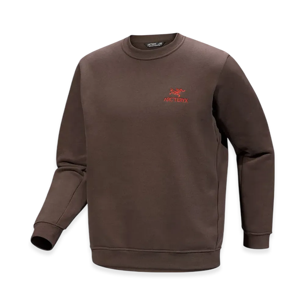 ARC'TERYX Emblem Fleece Crew Men's "Carob" X000009787