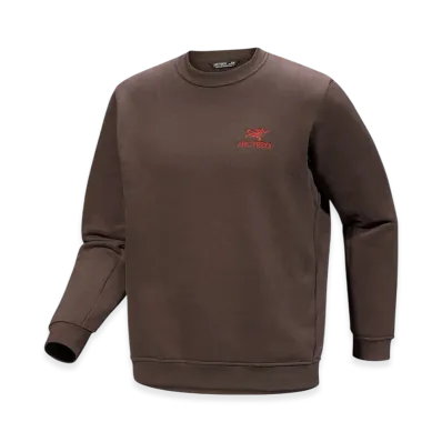 ARC'TERYX Emblem Fleece Crew Men's "Carob" X000009787