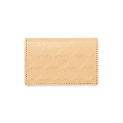 HUMAN MADE Leather Card Case "Beige"