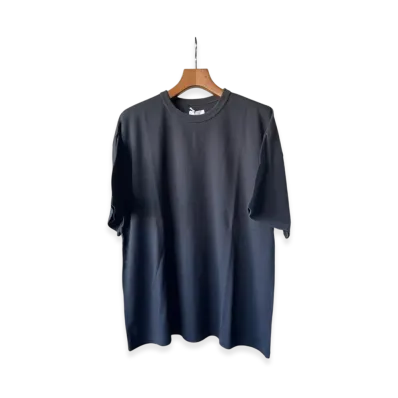 UNDECORATED Cotton Pile S/S T-Shirt "Black"