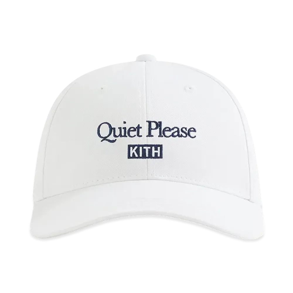 Kith x Wilson Twill Aaron Cap "White"