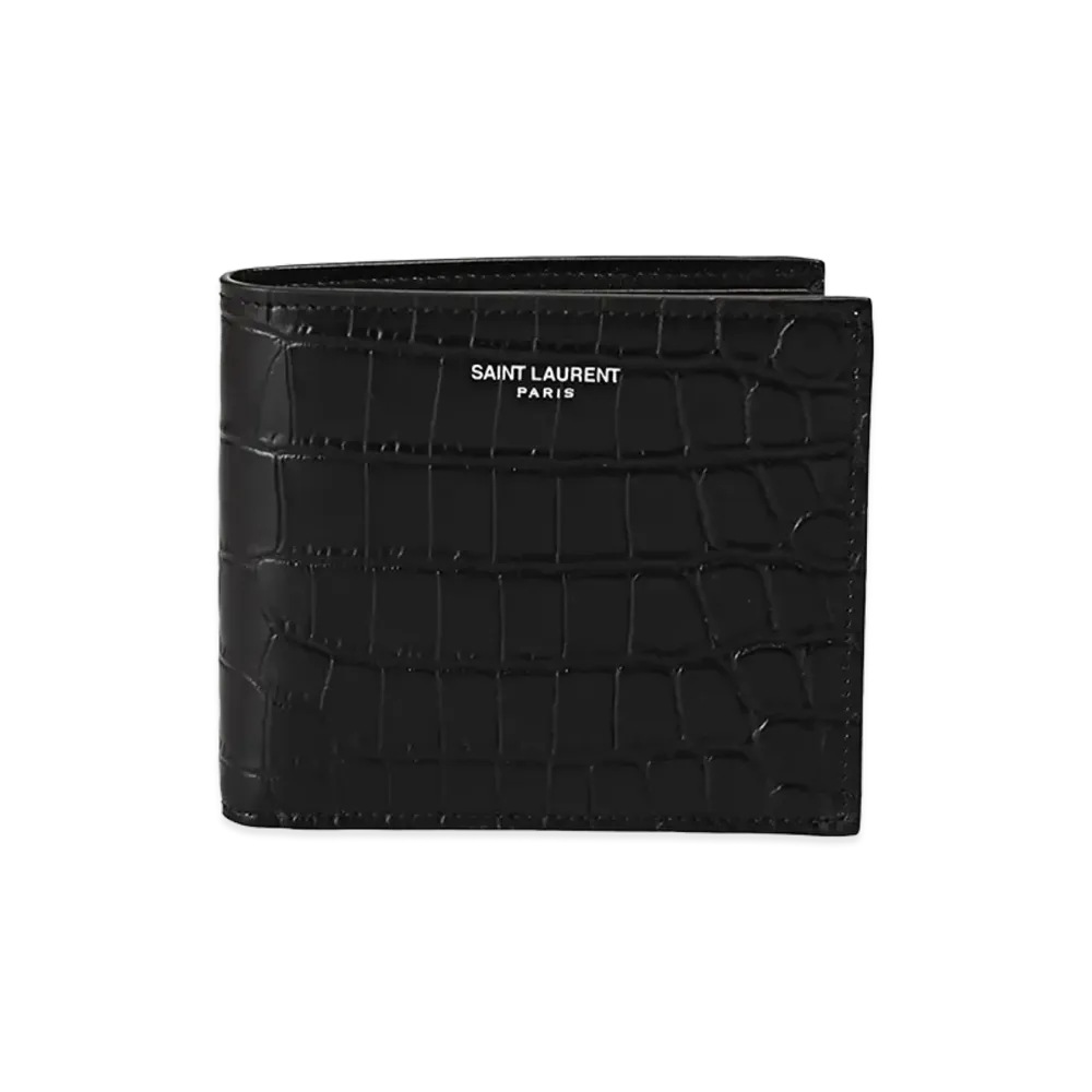 Saint Laurent Paris East/West Wallet "Black"