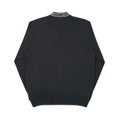 PALACE P-Rib Crew "Black"