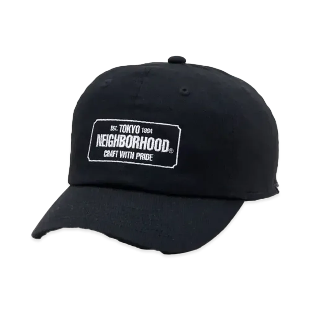 NEIGHBORHOOD OT . Dad Cap "Black"