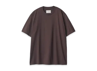 ssstein Suvin Cotton Basic Tee "Brown"
