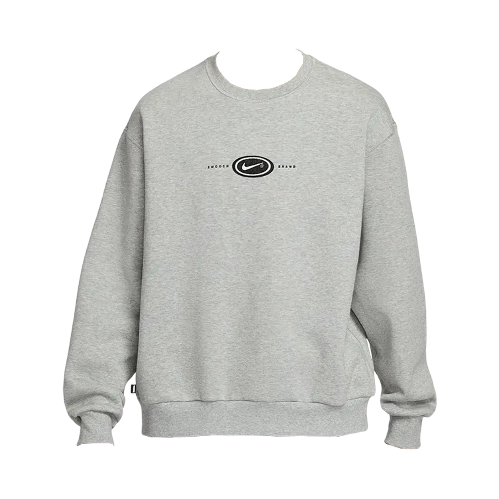 Nike SB x Eric Koston Fleece L/S Crew BB Koston "Dark Grey/Heather"