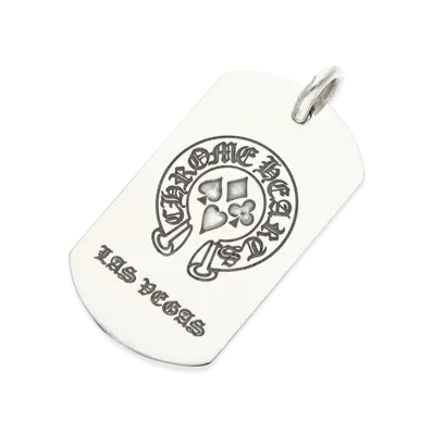Chrome Hearts Las Vegas Exclusive Large Dog Tag "Silver"