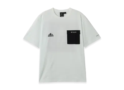atmos x Columbia Pocket T-shirt "White"