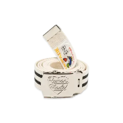 HUMAN MADE Web Belt "White"