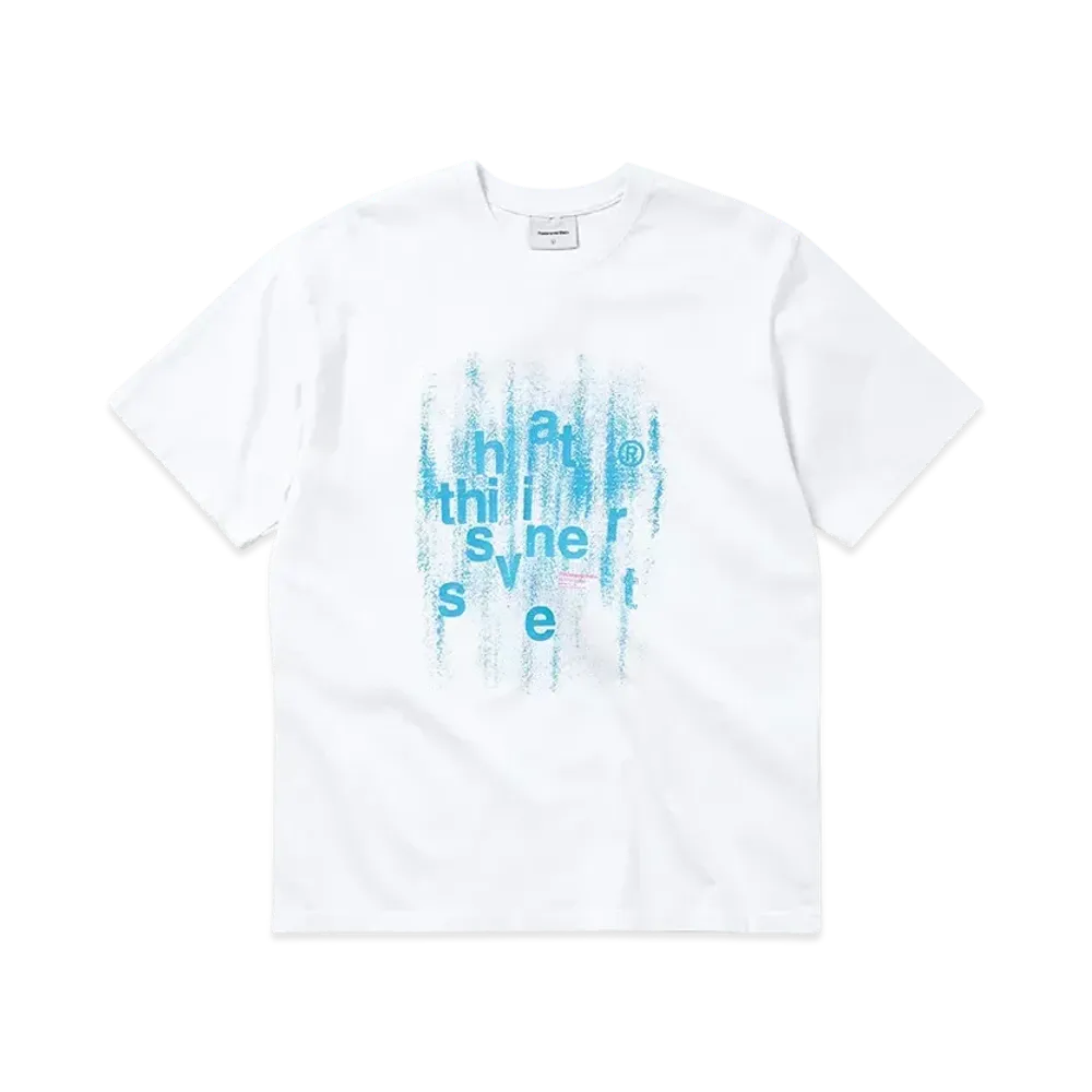thisisneverthat Brushed Paint Tee "White"