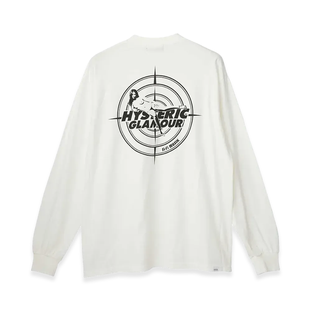 HYSTERIC GLAMOUR SCI-FI MUSIK 2 T-Shirt "White"