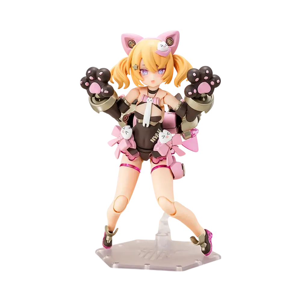 KOTOBUKIYA "Character Plastic Model" -MEGAMI DEVICE- PUNI*MOFU KURO MAO