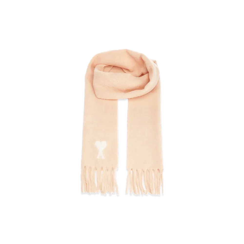 AMI PARIS Alpaca Scarf "Rose"