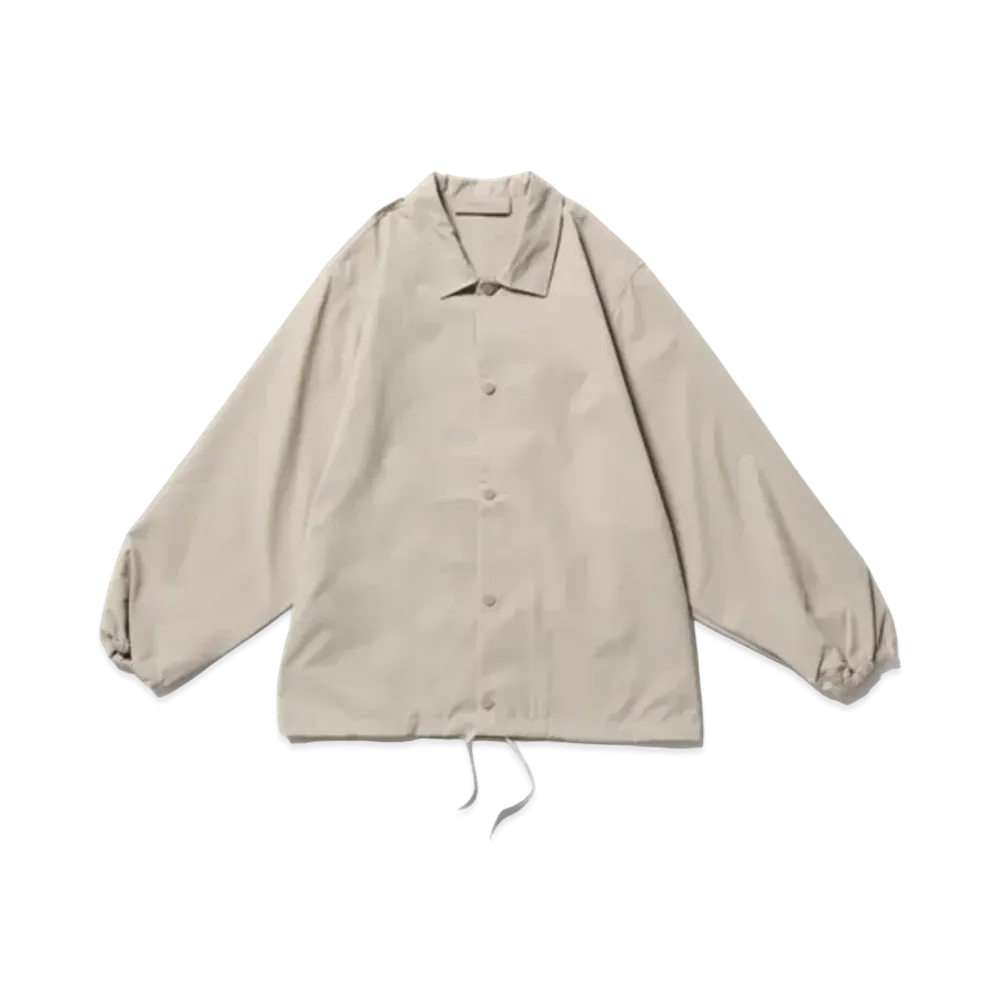FEAR OF GOD Essentials Coaches Jacket "Smoke"