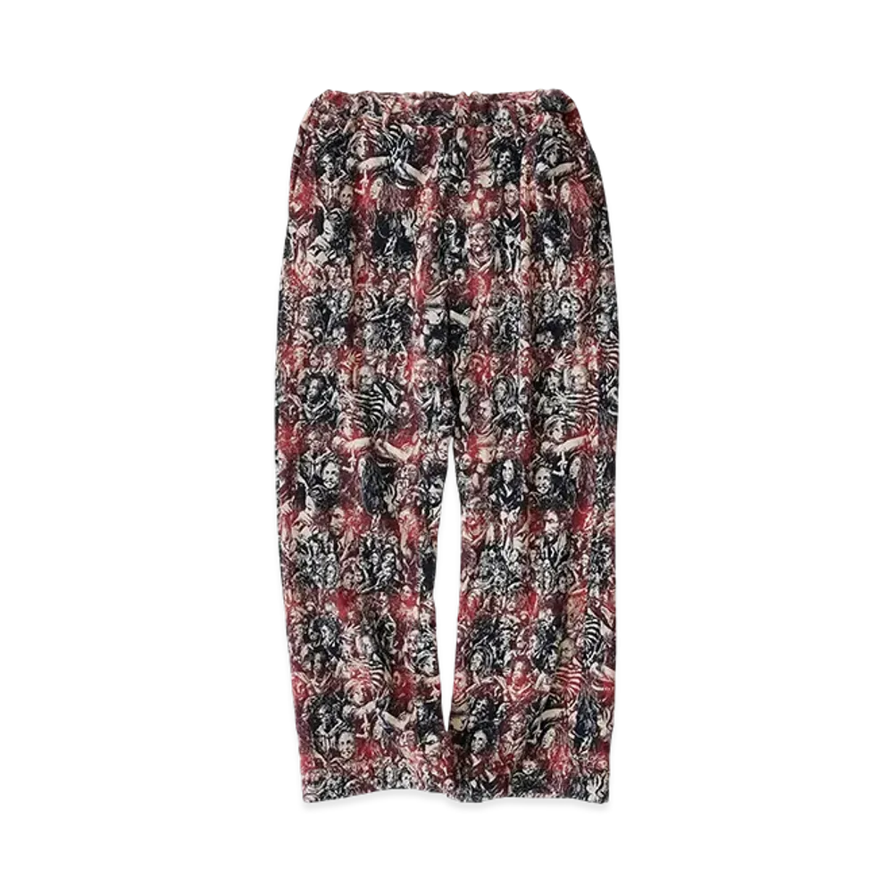NICENESS Wolman Pajama Trousers - Woodstock Cotton "Red"