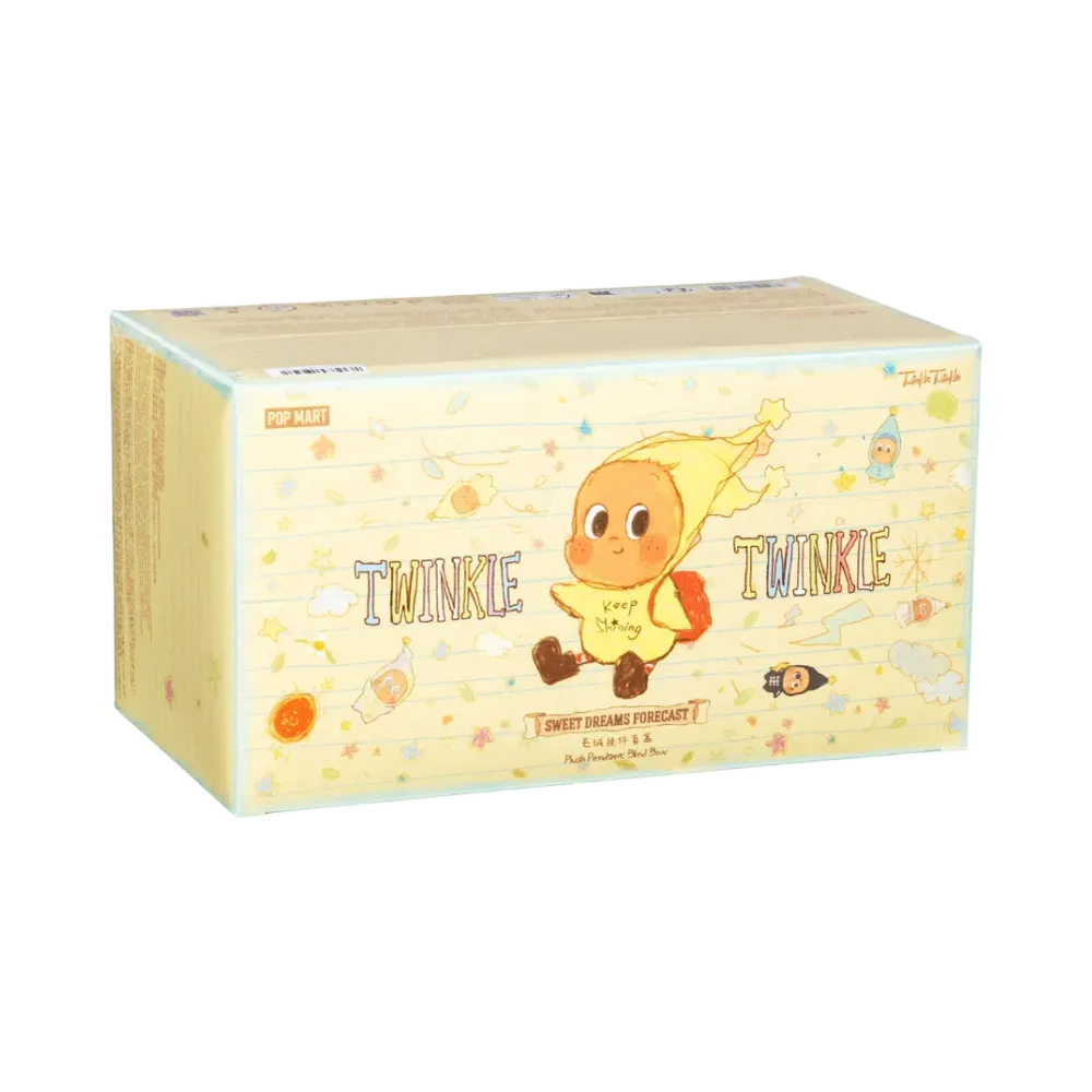 POP MART Twinkle Twinkle Sweet Dreams Forecast Series-Plush Pendant Blind Box [Assortment Box]