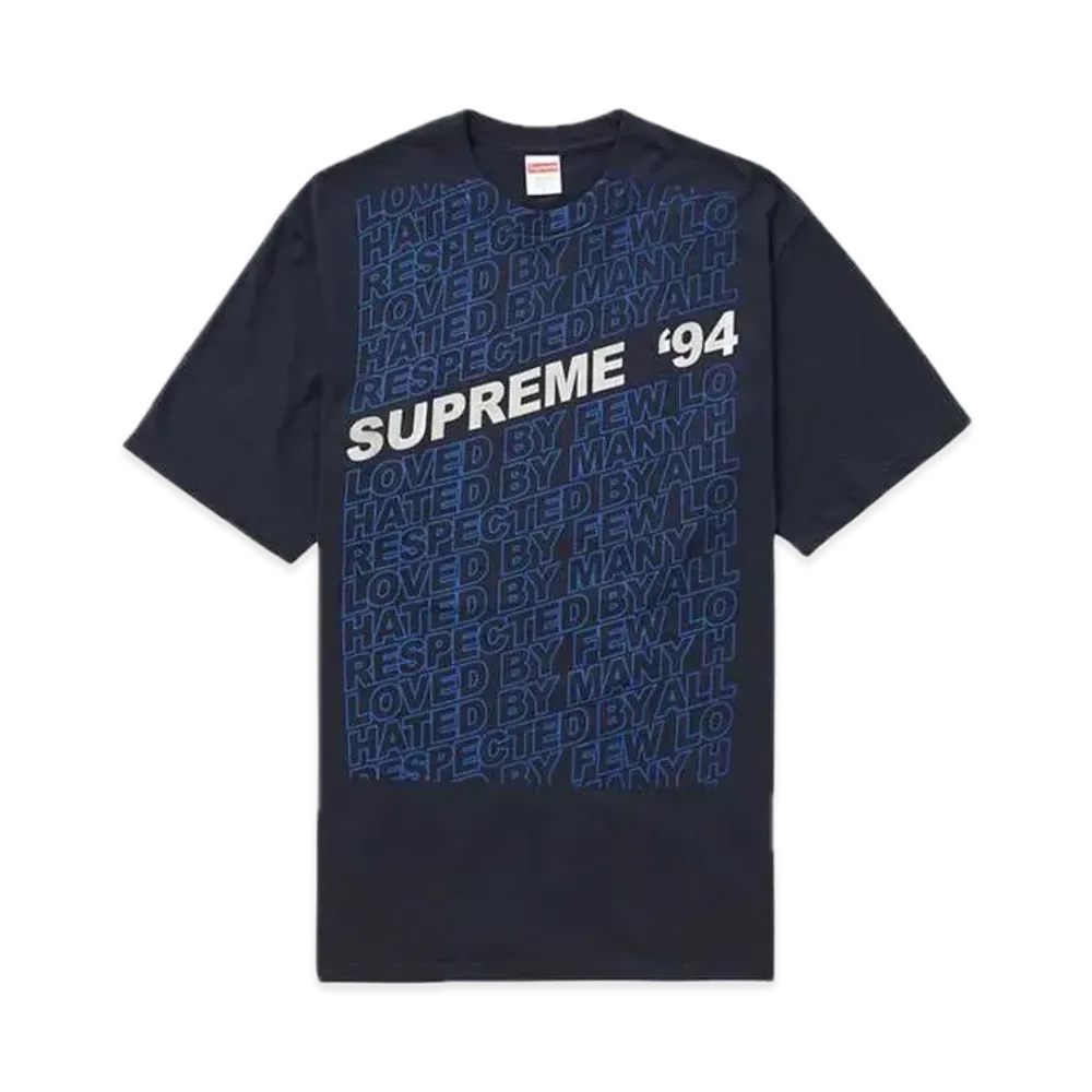 Supreme Respected Tee "Navy"