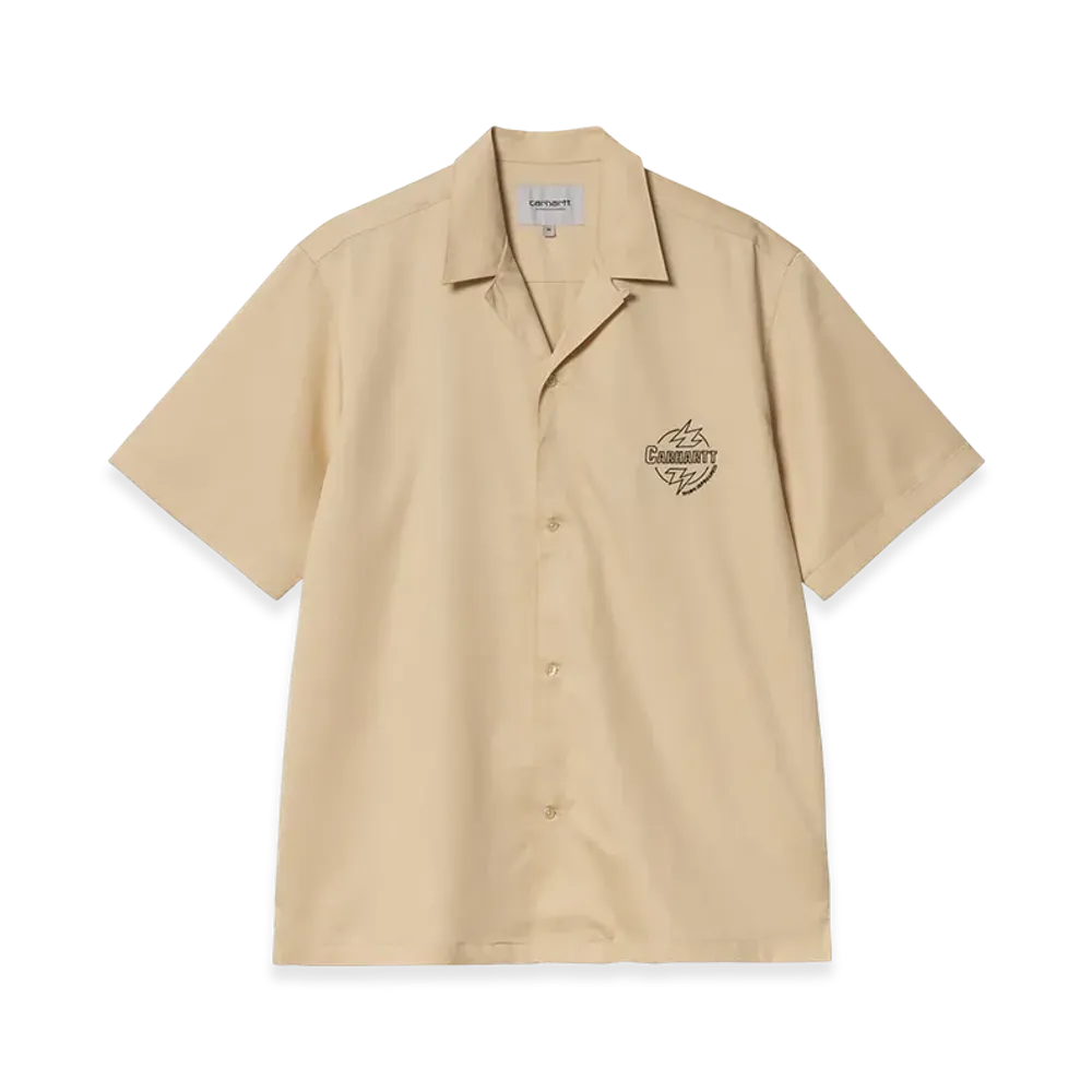 Carhartt WIP S/S Blaze Shirt "Cornsilk/Black"