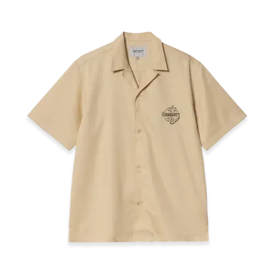 Carhartt WIP S/S Blaze Shirt "Cornsilk/Black"