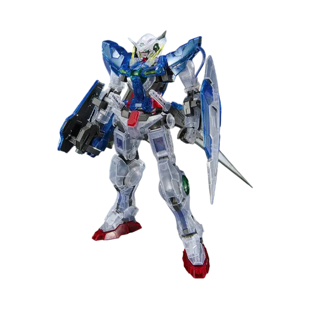 BANDAI "MASTER GRADE" -MOBILE SUIT GUNDAM 00- MG 1/100 Gundam Exia [Clear Color] Gundam Base Limited