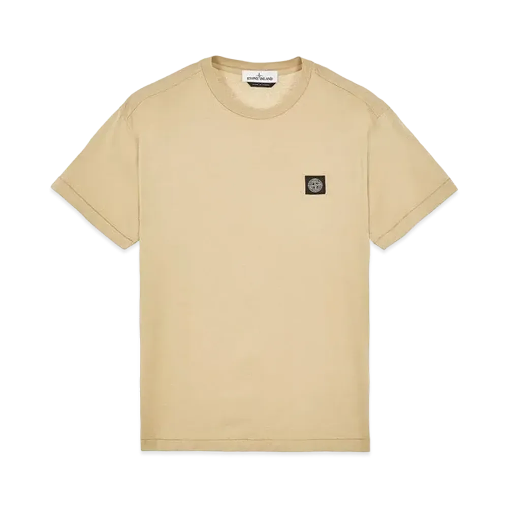 Stone Island 24113 60/2 COTTON JERSEY _SLIM FIT "Ibory"