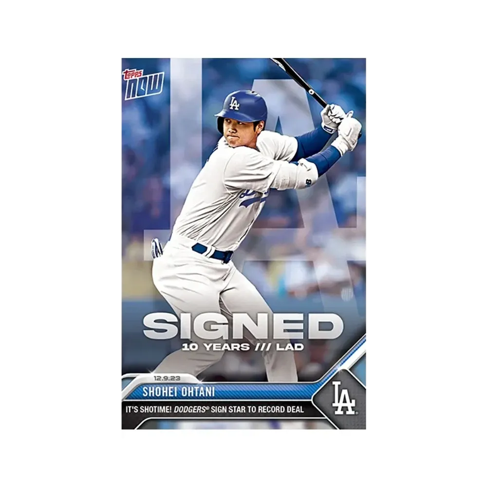 大谷翔平 [OS-21](2023 MLB トップスナウ JPカード)