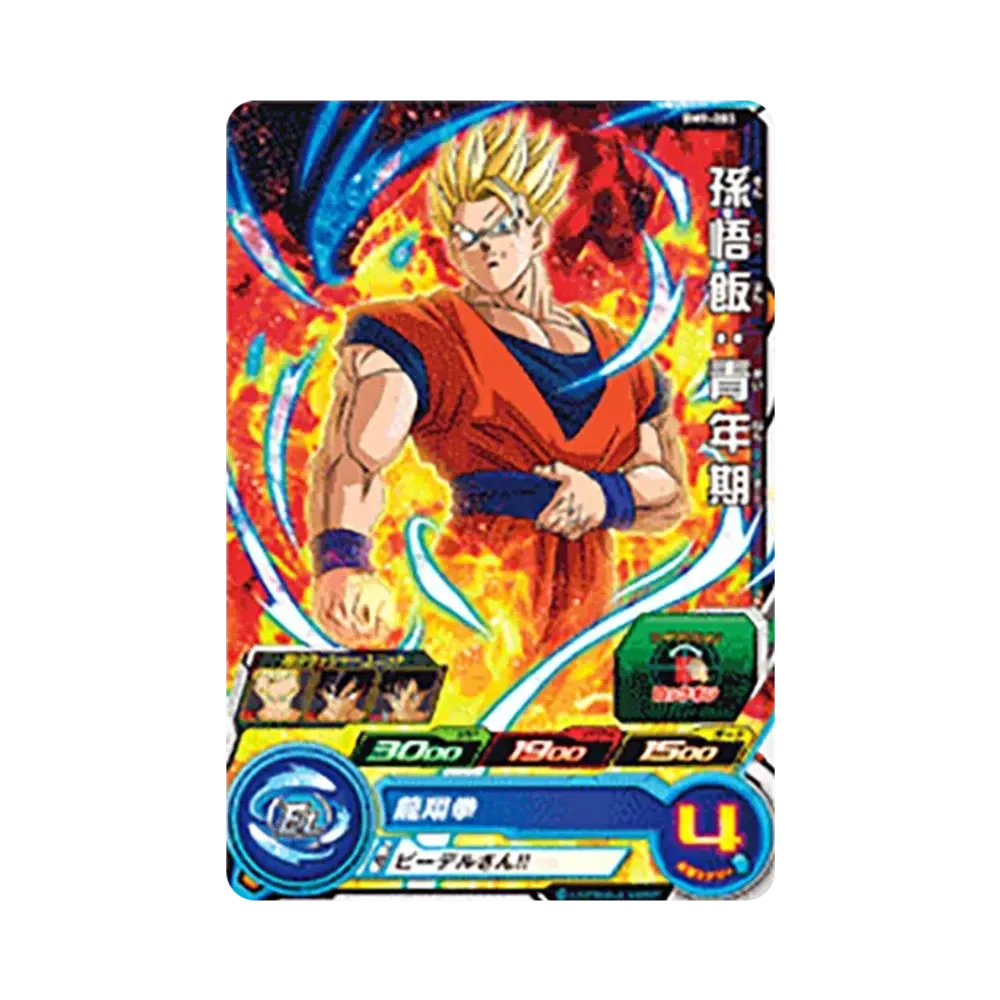 孫悟飯 :青年期 C [BM9-003](スーパードラゴンボールヒーローズ「ビッグバンミッション 9弾」)