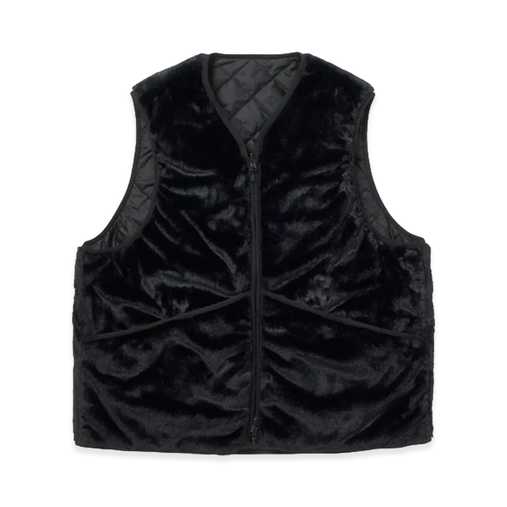 DAIWA PIER39 Women's Tech British Hunter Fur Vest "Black"