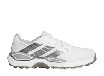 adidas Codechaos 27 Spikeless Golf "Cloud White/Iron Metallic"