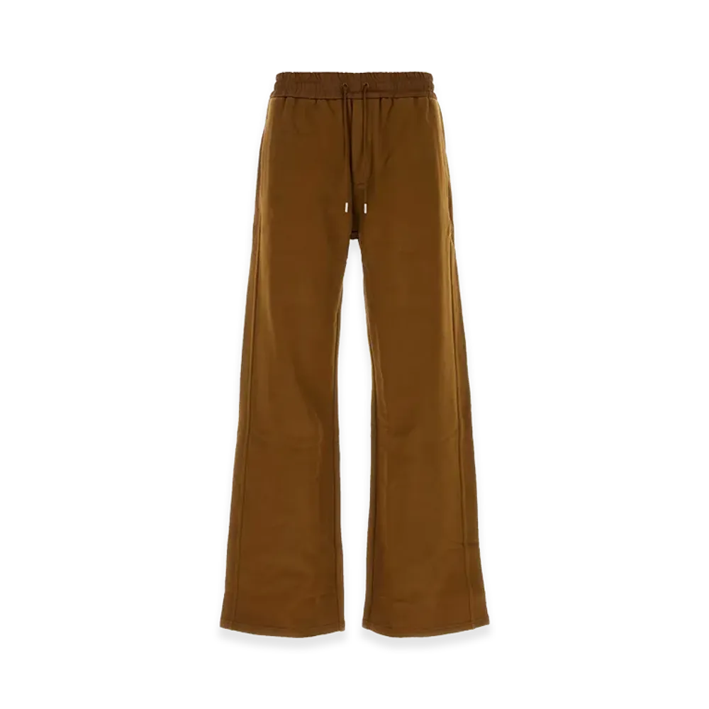 Saint Laurent Cotton Joggers "Brown"