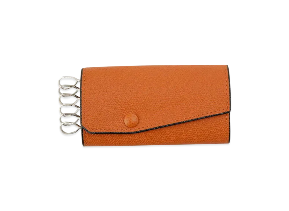 Valextra Key Case "Orange"